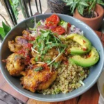 Bowl de Pollo a la Plancha con Quinoa y Aguacate