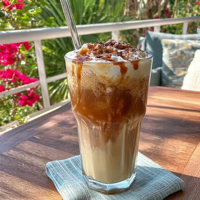 Frappé de Café Helado con 3 Ingredientes
