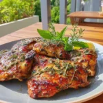 Grilled Chicken with Lemon and Herbs in 20 Minutes