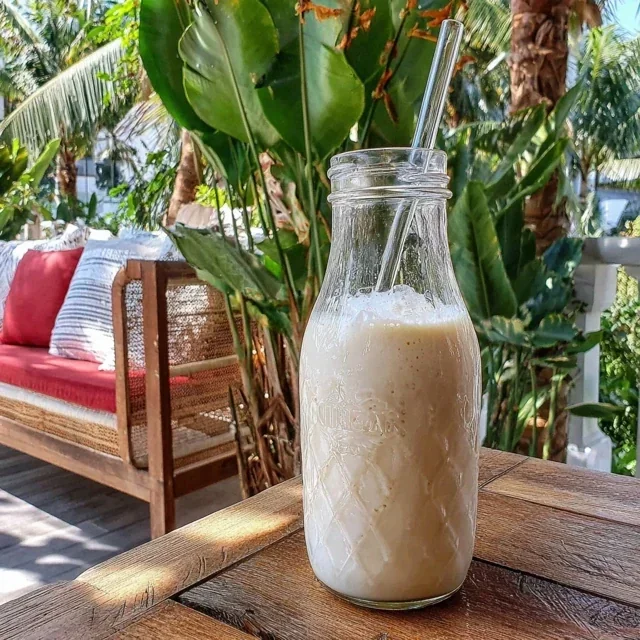 Leche de Plátano Cremosa Casera