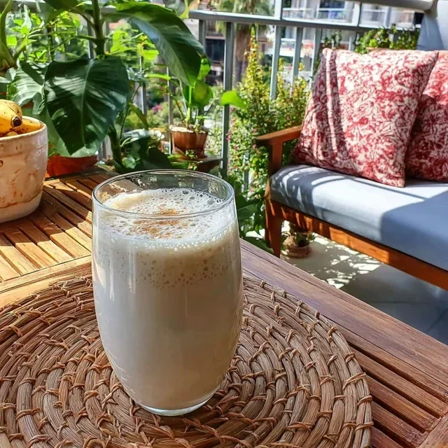 Leche de Plátano Cremosa Casera