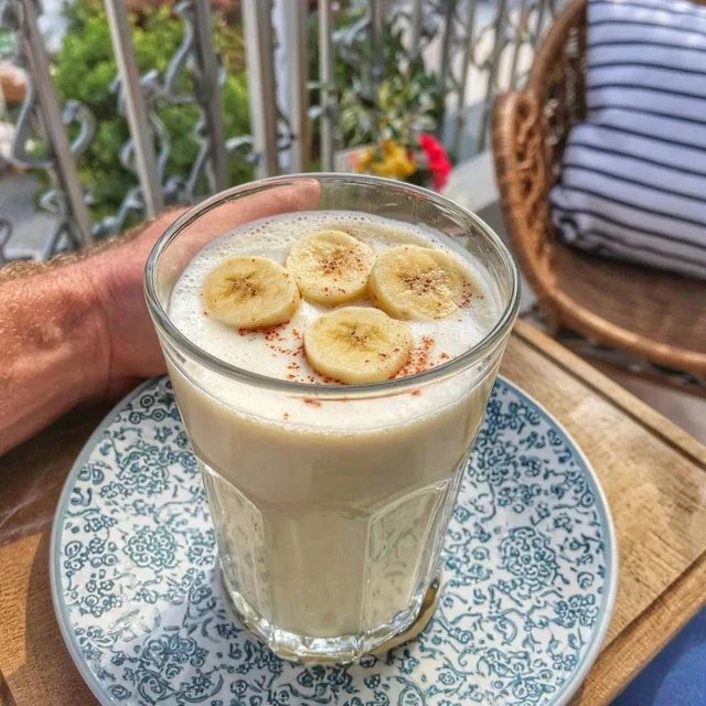 Leche de Plátano Cremosa Casera
