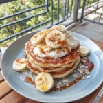 Pancakes Proteicos de Plátano y Avena